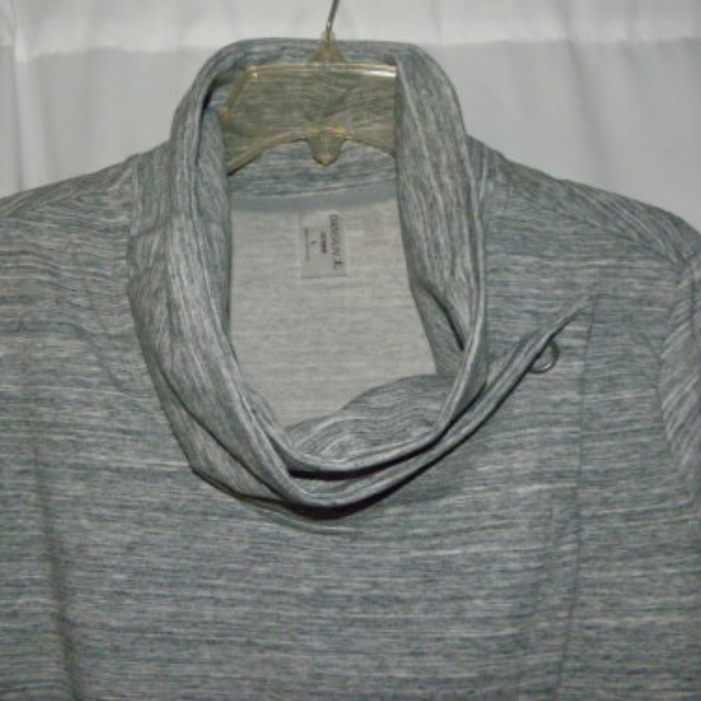 Danskin Women's long French Terry  Wrap Jacket - Picture 7 of 8